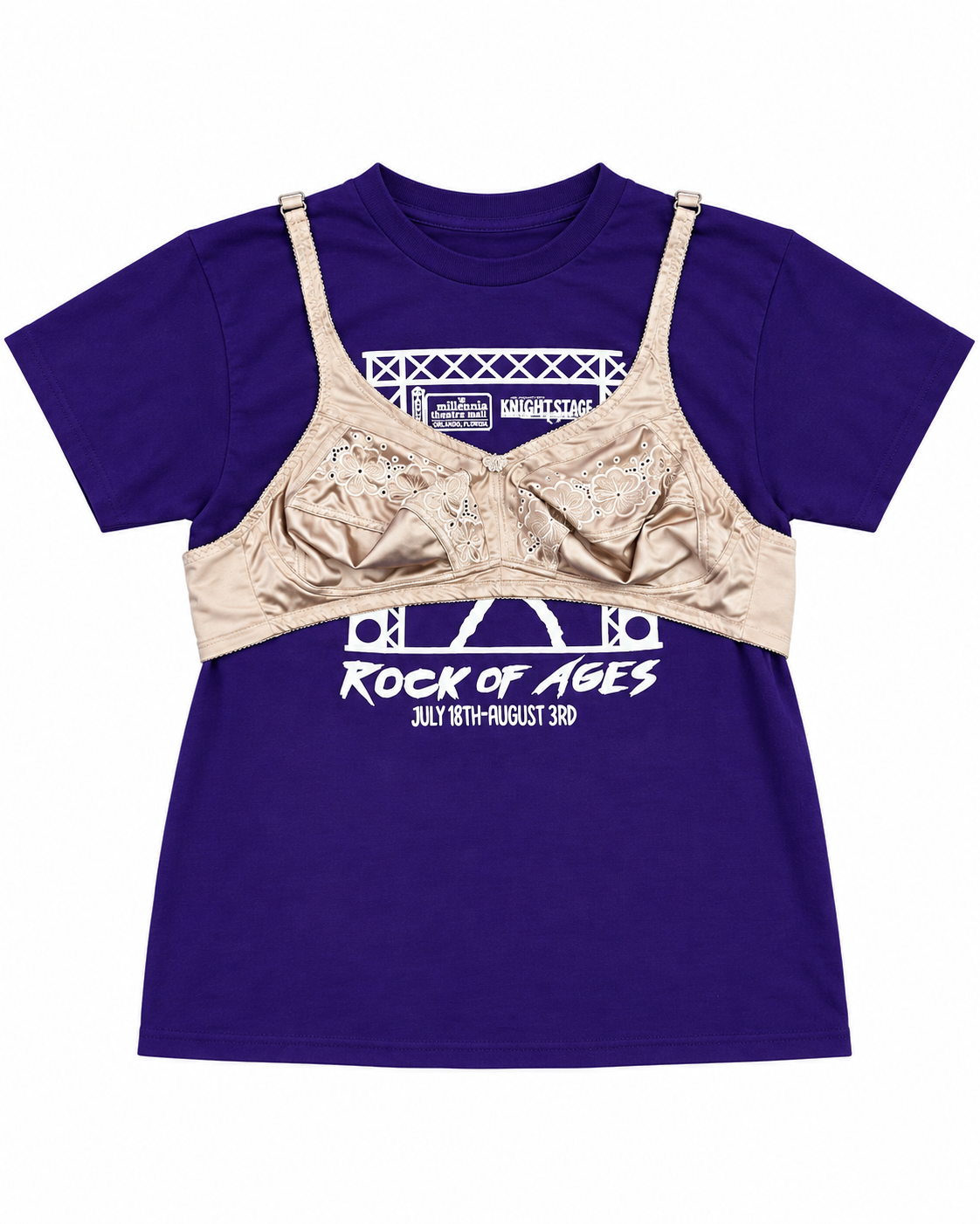 BRALETTE MEN TEE BLUE