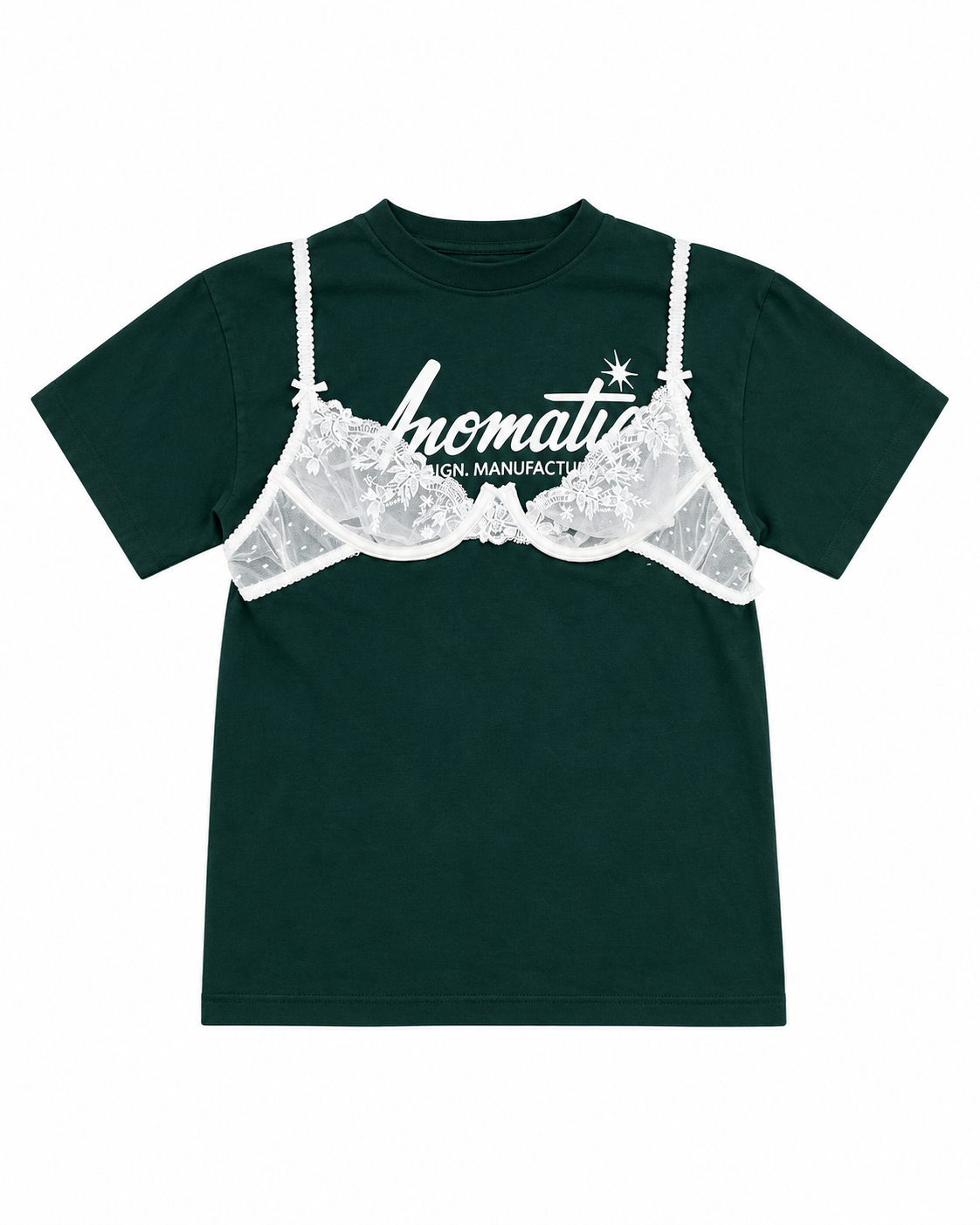 BRALETTE MEN TEE BLACK AROMATIC