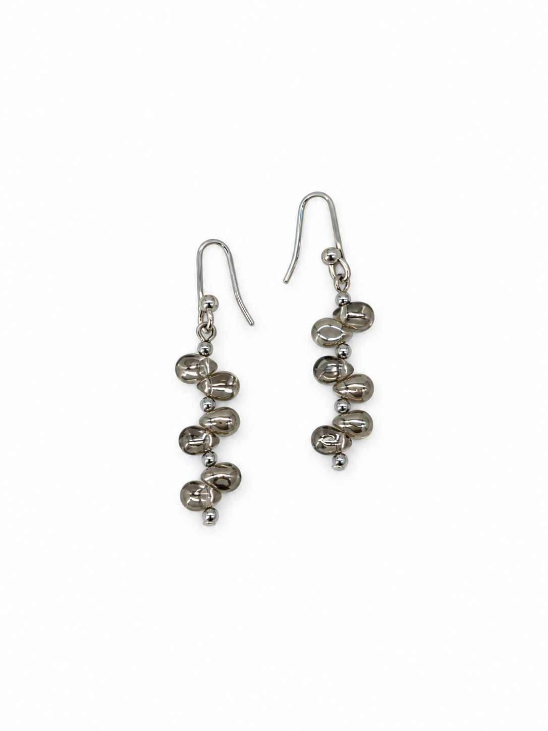 ARETES DE CRISTAL EN FORMA DE GOTA