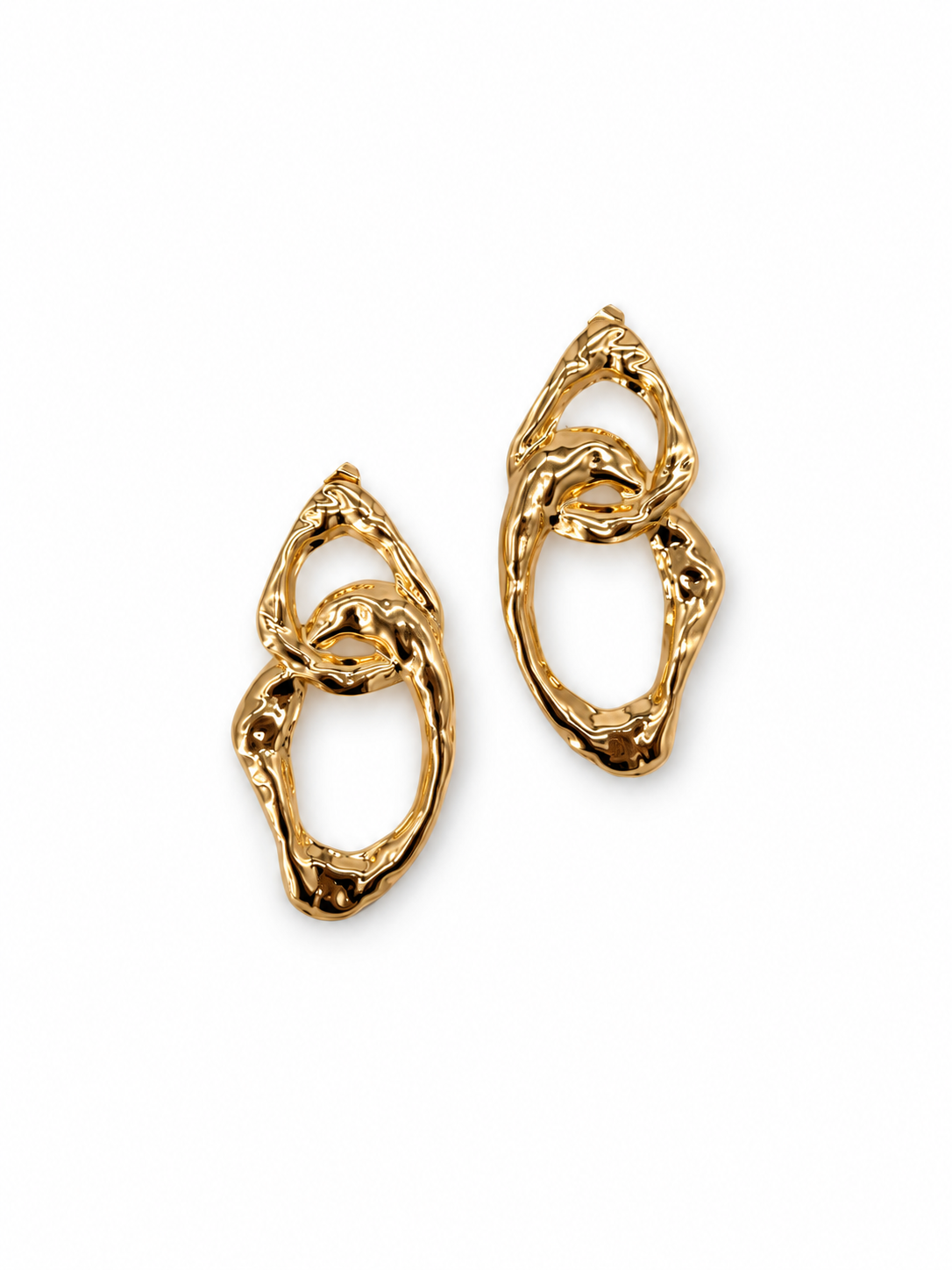 ARETES INFINITO BARROCO DORADOS