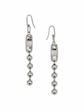 ARETES CADENA DE BOLA CHUNKY
