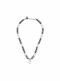 COLLAR DE ACERINA Y CRISTAL DE CANDELABRO