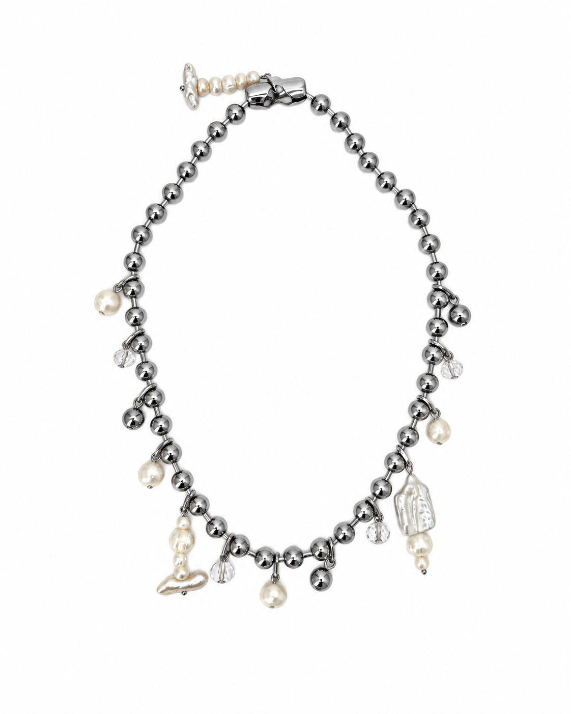COLLAR CHUNKY Y PERLAS DELUXE