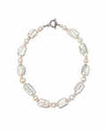 COLLAR DE PERLAS BARROCAS CUADRAS