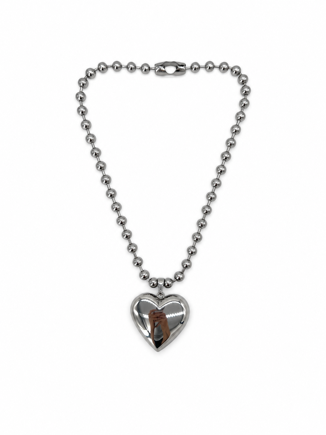 COLLAR CHUNKY CON MEGA CORAZÓN