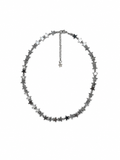 COLLAR DE ESTRELLAS Y ACERINA PLATEADO
