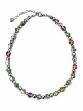 COLLAR BOLA DISCO FACETADA MEDIANA Y ACERINA BURBUJAS
