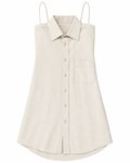 VESTIDO CAMISA BEIGE
