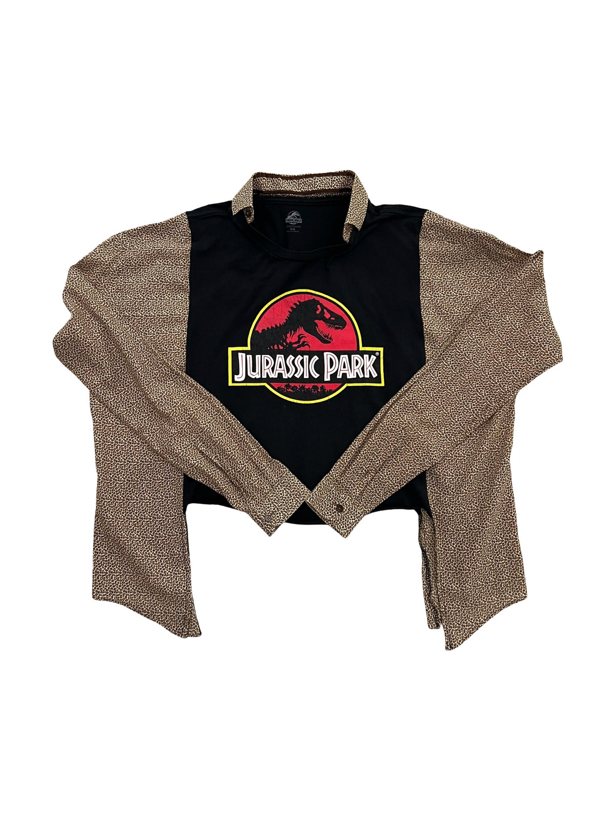 CAMISA JURASSIC PARK Y LEOPARDO