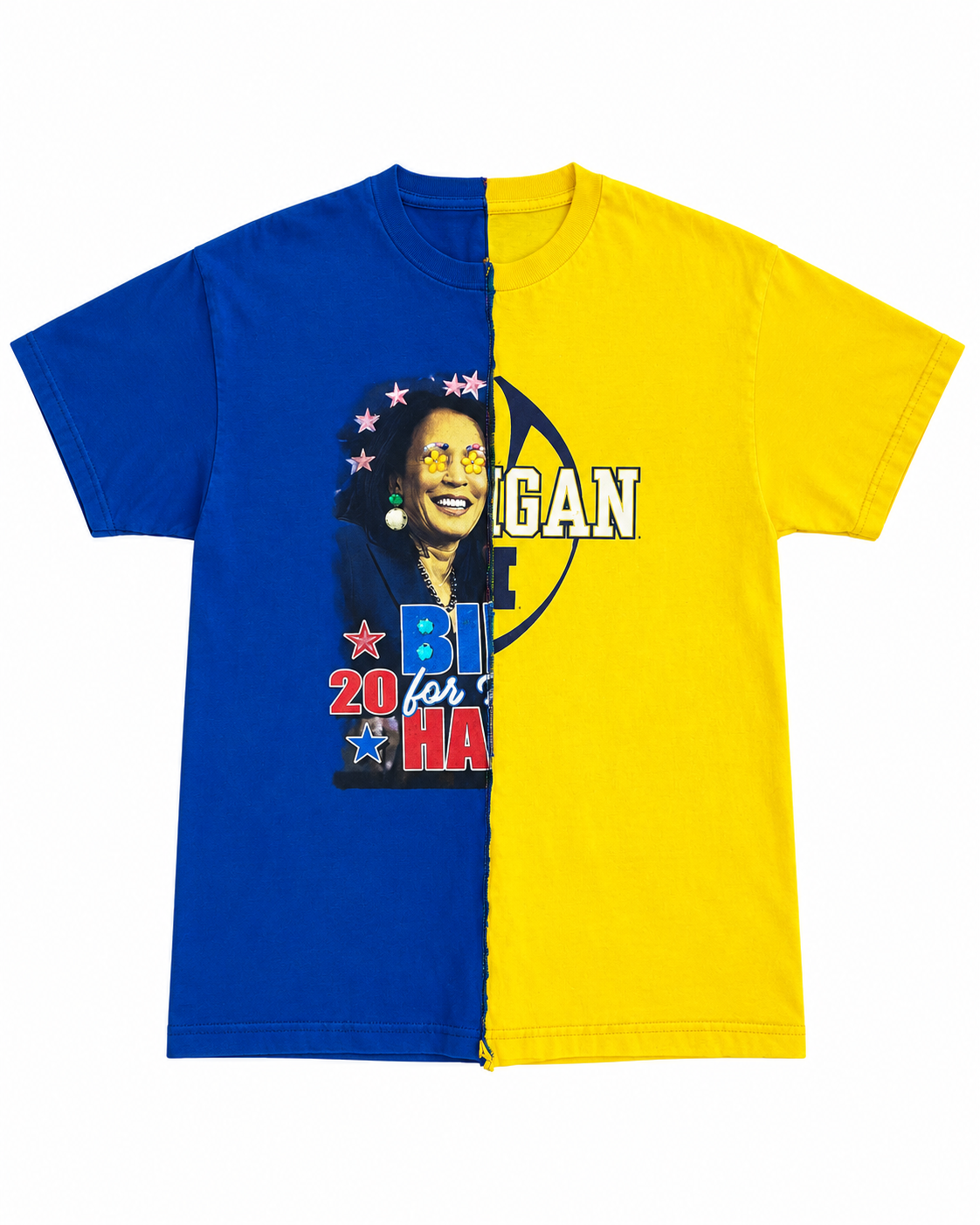 PLAYERA MITAD KAMALA HARRIS Y MICHIGAN