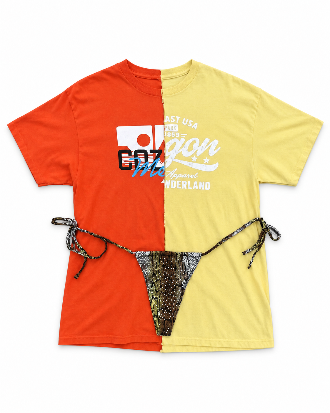 PLAYERA MITAD COZUMEN CON TANGA